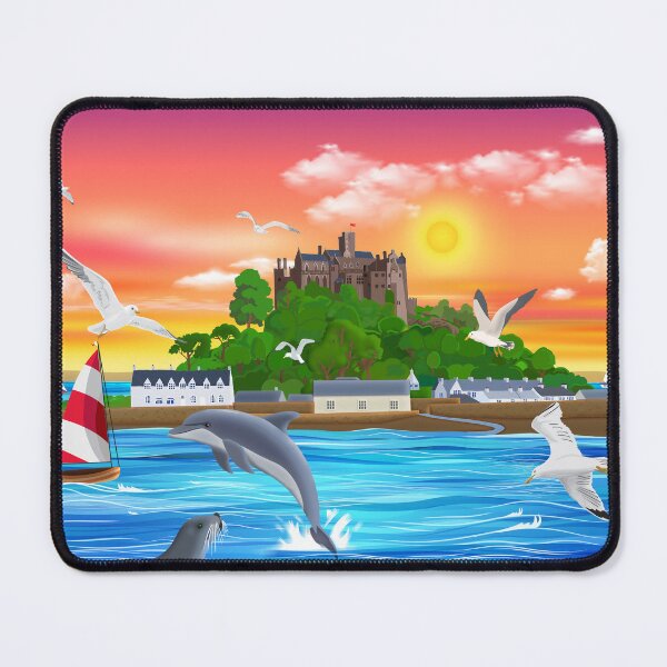 Item preview, Saint Michael's Mount designed and sold by GeraldNewtonArt.