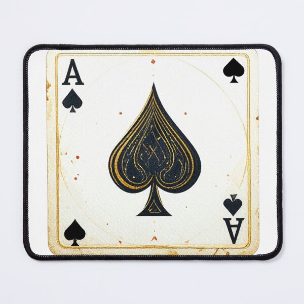 Item preview, Antique Ace of Spades Card designed and sold by HiddenLoot.