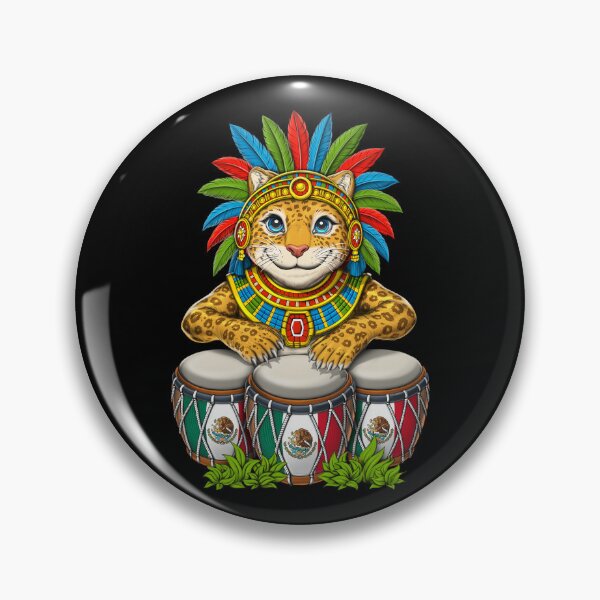 Item preview, Mexican Aztec Jaguar designed and sold by underheaven.