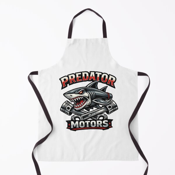 Item preview, Predator Motors Badass Shark Art - Custom Engine Piston & Racing Design designed and sold by SasquatchTrail.