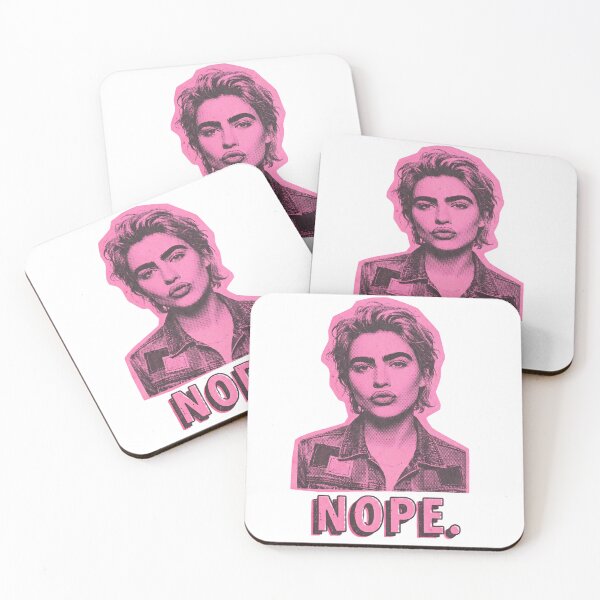 Item preview, Nope Bold Punk Print designed and sold by Ortsas.