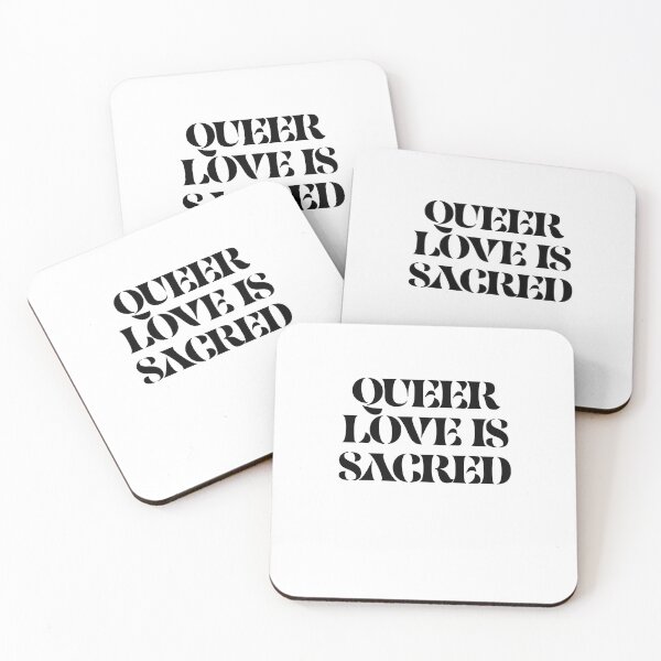Item preview, Queer Love Is Sacred designed and sold by BritySpear.