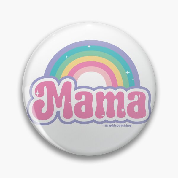 Item preview, 90's Rainbow mama © GraphicLoveShop designed and sold by Graphic Love Shop.
