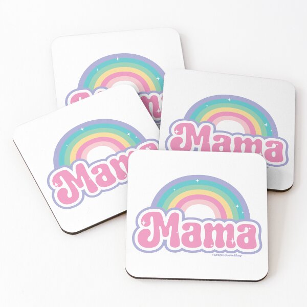 Item preview, 90's Rainbow mama © GraphicLoveShop designed and sold by Graphic Love Shop.