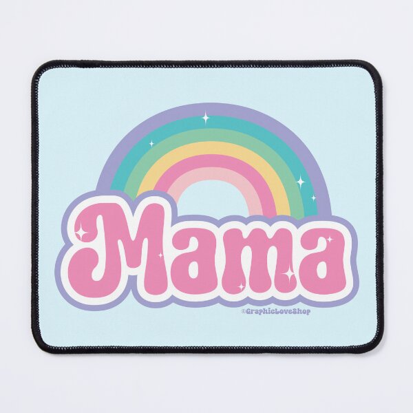 Item preview, 90's Rainbow mama © GraphicLoveShop designed and sold by Graphic Love Shop.
