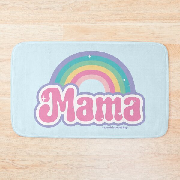 Item preview, 90's Rainbow mama © GraphicLoveShop designed and sold by Graphic Love Shop.