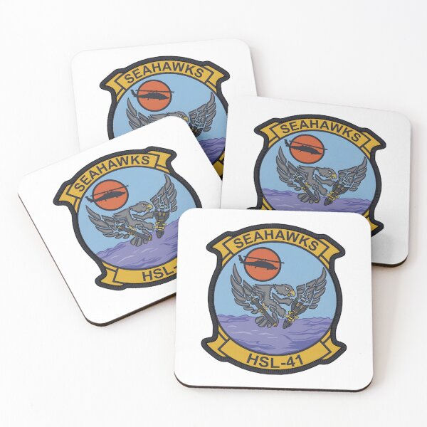 Item preview, Official Heritage Insignia of Helicopter Anti-Submarine Squadron Light Forty-One (HSL-41) "Seahawks" designed and sold by CharlieDesings.