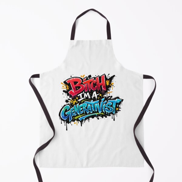Item preview, Generativist Graffiti Linguistics Humor Street Art Design designed and sold by Nerd Romance Café.