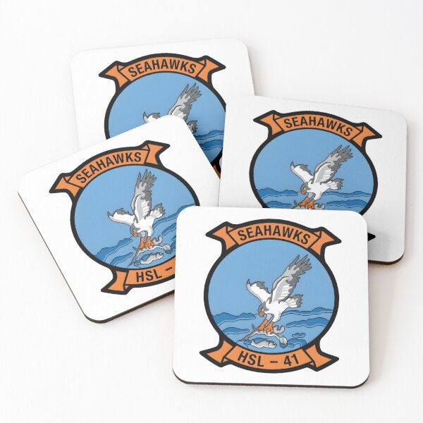 Item preview, Heritage Insignia of Helicopter Anti-Submarine Squadron Light Forty-One (HSL-41) "Seahawks" - Original Design designed and sold by CharlieDesings.