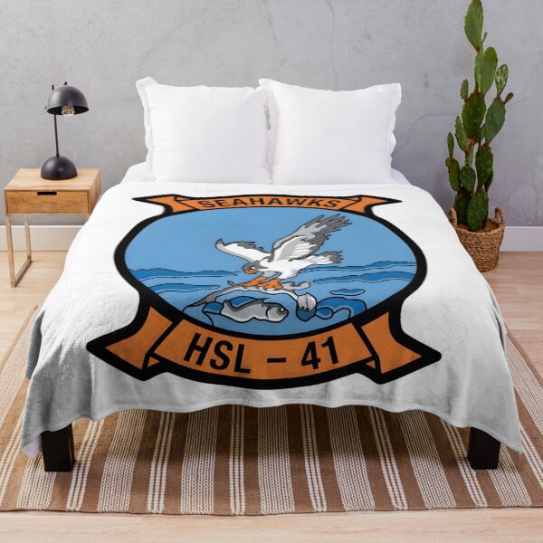 Item preview, Heritage Insignia of Helicopter Anti-Submarine Squadron Light Forty-One (HSL-41) "Seahawks" - Original Design designed and sold by CharlieDesings.