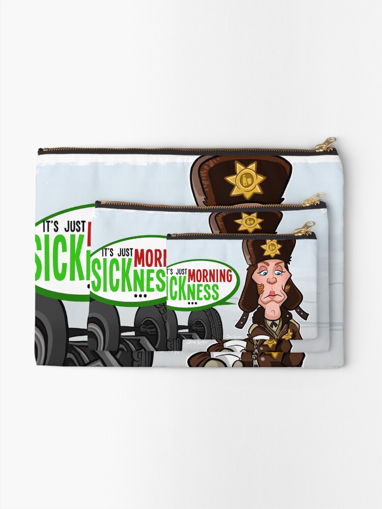 Alternate view of Morning Sickness Zipper Pouch