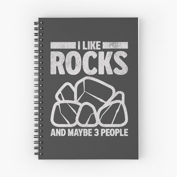 Item preview, I Like Rocks And Maybe 3 People Funny Rock Collector Rockhound (light version) designed and sold by KLArtzStore.