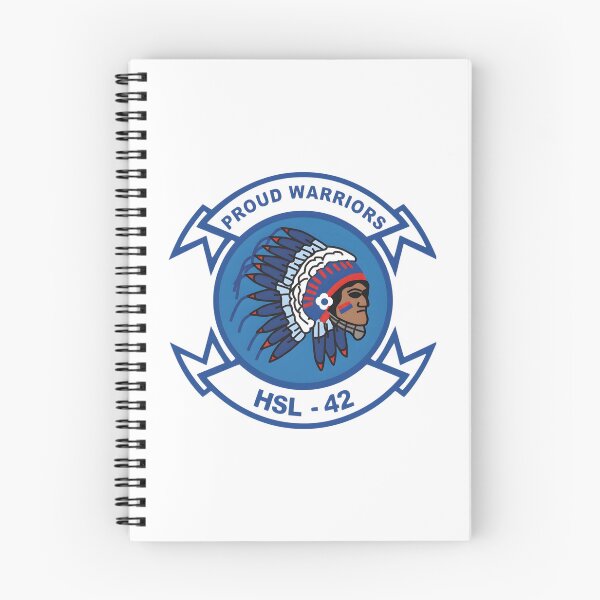 Item preview, Official Heritage Insignia of Helicopter Anti-Submarine Squadron Light Forty-Two (HSL-42) "Proud Warriors" designed and sold by CharlieDesings.