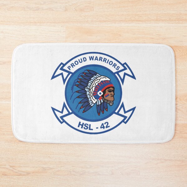Item preview, Official Heritage Insignia of Helicopter Anti-Submarine Squadron Light Forty-Two (HSL-42) "Proud Warriors" designed and sold by CharlieDesings.