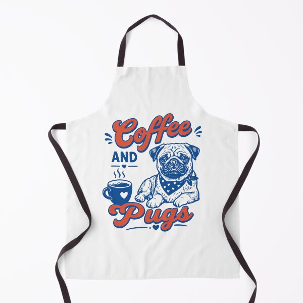 Item preview, Coffee And Pug Dogs designed and sold by gunaone-design.