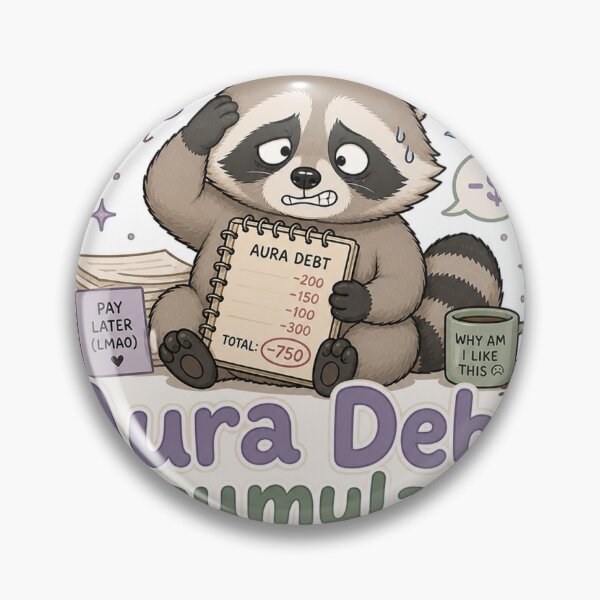 Item preview, Aura Raccoon designed and sold by BDogDesigns.