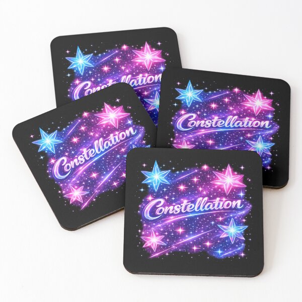 Item preview, Neon constellation “Constellation” – Luminous 3D stars in a space design designed and sold by Gletschie.