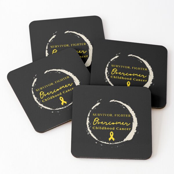 Item preview, Survivor Fighter Overcomer Childhood Cancer designed and sold by ACA Design & Print.