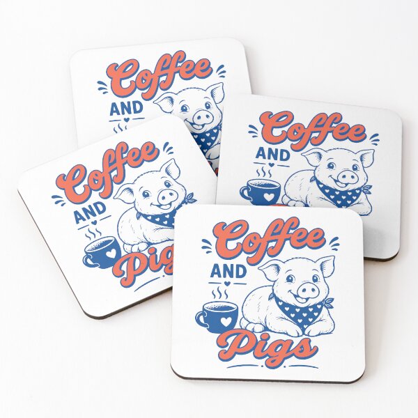 Item preview, Coffee And Pigs designed and sold by gunaone-design.