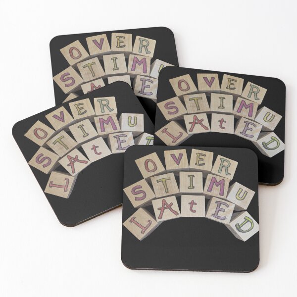 Item preview, Overstimulated Handmade Blocks designed and sold by Sssage's.