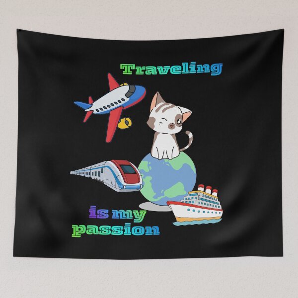 Item preview, Traveling Is My Passion. designed and sold by Dinasshop.