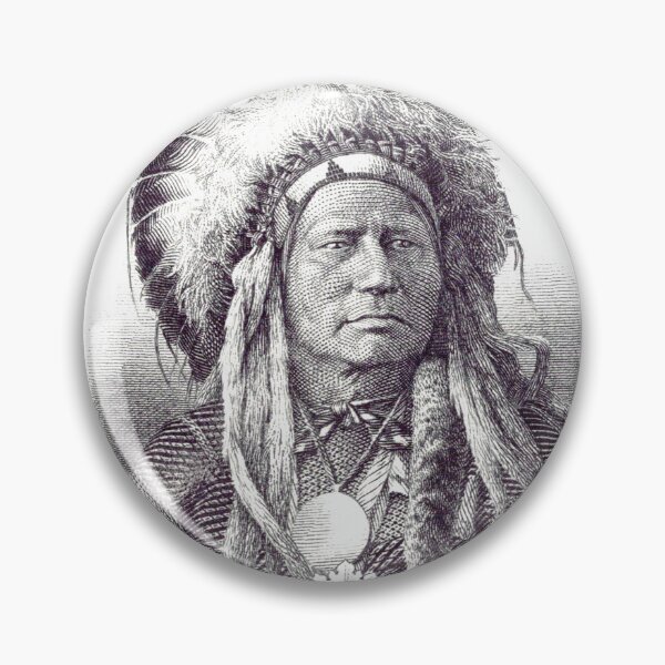 Item preview, Vintage 1899 Five Dollar Chief - Silver Certificate Engraving designed and sold by 9xgraphics.