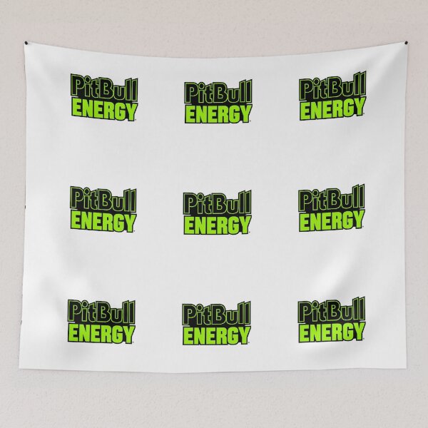 Item preview, Neon Green Pitbull Energy Bold Athletic Typography designed and sold by My Pitbull Place.