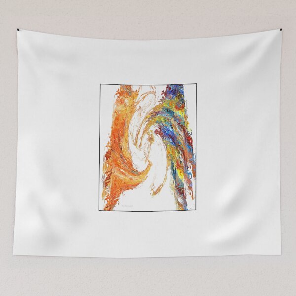 Item preview, Abstract Expressionist, Pillars of Color, Modernist Digital Art designed and sold by AMacGPhilly.