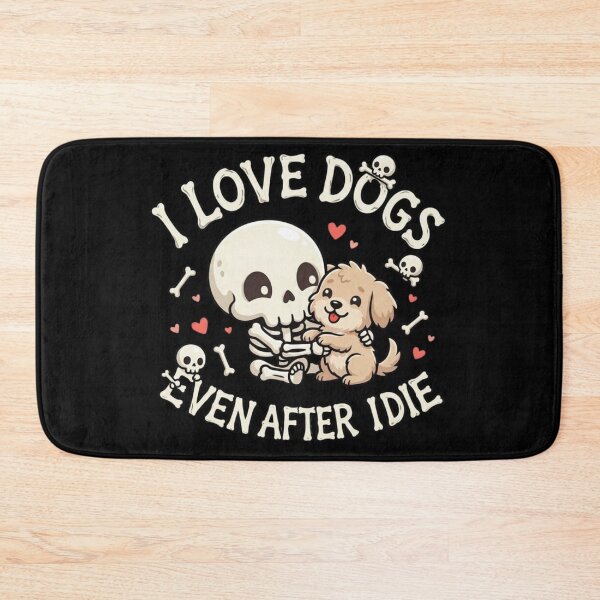 Item preview, Skeleton Hugging Dog Forever Beyond the Grave designed and sold by LOLKart.