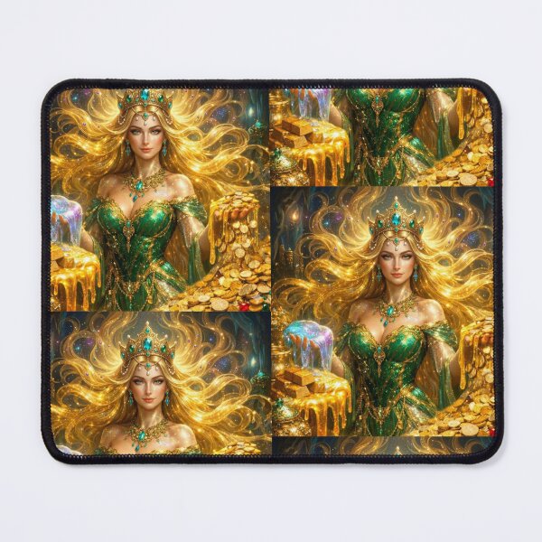 Item preview, The Emerald Lady of Fluid Treasures. designed and sold by JoyNest = "The nest of joy".