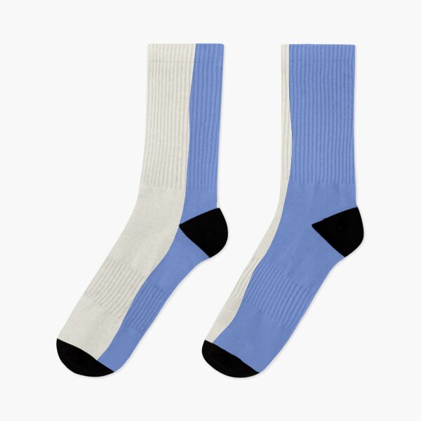 Item preview, Large DANUBE BLUE and CREAM Vertical STRIPES designed and sold by RachelMacht.