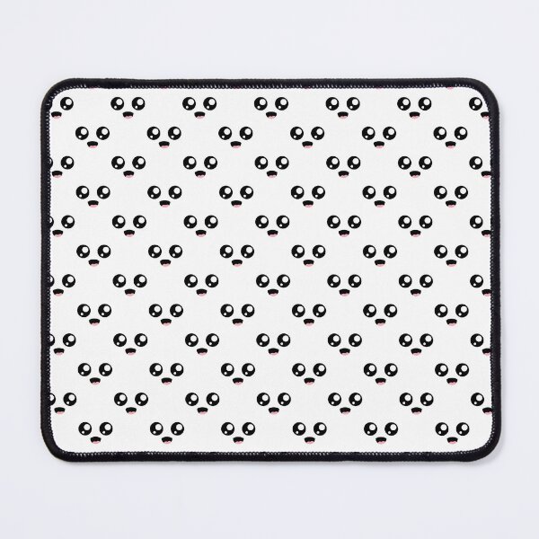 Item preview, Lovely kawaii happy smiling face pattern designed and sold by BlushyPrint.