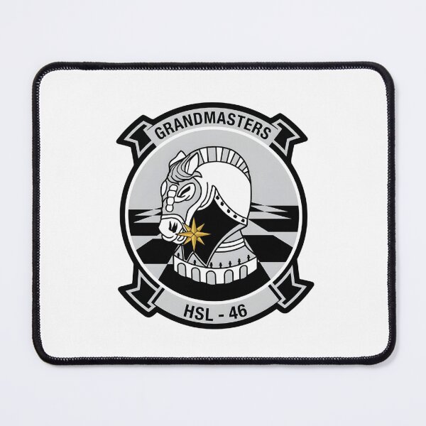 Item preview, Official Heritage Insignia of Helicopter Anti-Submarine Squadron Light Forty-Six (HSL-46) "Grandmasters" designed and sold by CharlieDesings.