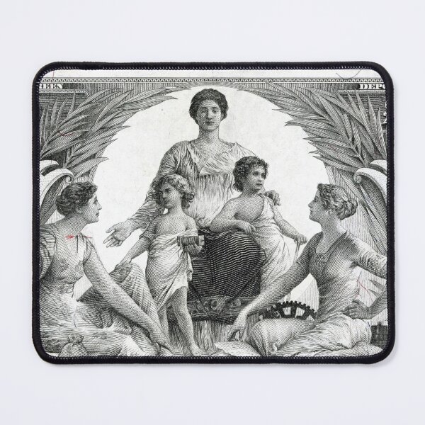 Item preview, Science & Industry - 1896 Educational Series Silver Certificate Art designed and sold by 9xgraphics.