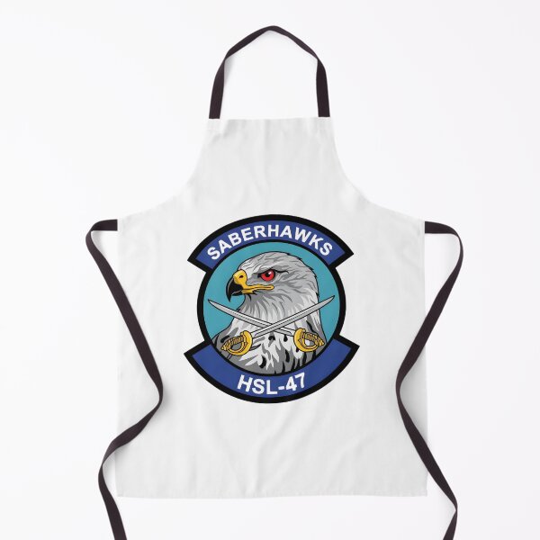 Item preview, Official Heritage Insignia of Helicopter Anti-Submarine Squadron Light Forty-Seven (HSL-47) "Saberhawks" designed and sold by CharlieDesings.