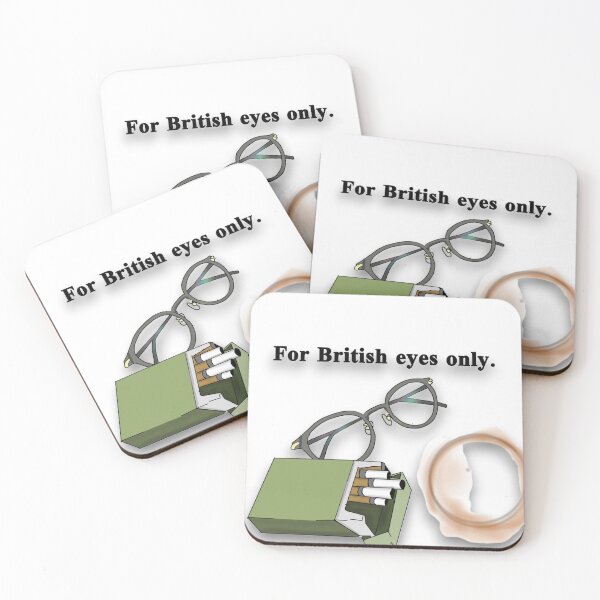 Item preview, for british eyes only designed and sold by Broke zillennial.