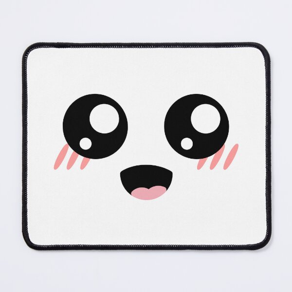 Item preview, Cute kawaii blushing happy smiling face designed and sold by BlushyPrint.
