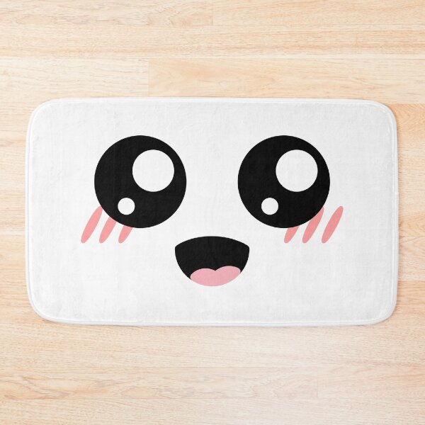 Item preview, Cute kawaii blushing happy smiling face designed and sold by BlushyPrint.
