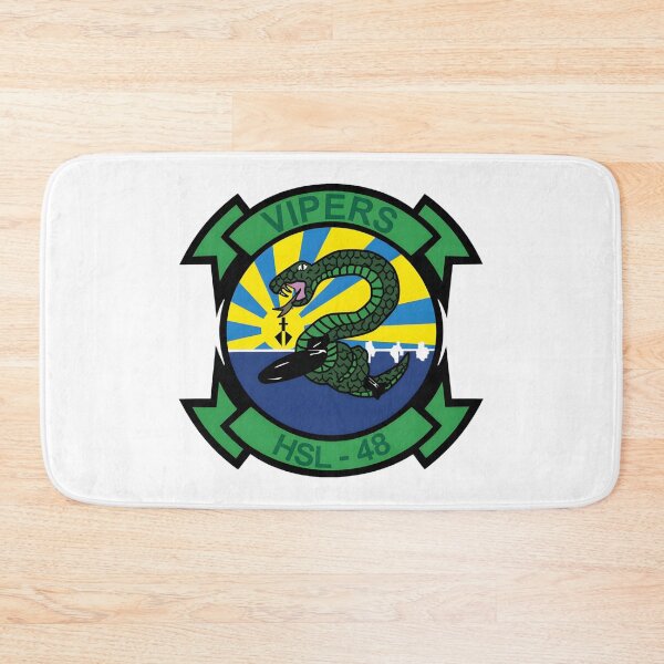 Item preview, Official Heritage Insignia of Helicopter Anti-Submarine Squadron Light Forty-Eight (HSL-48) "Vipers" designed and sold by CharlieDesings.