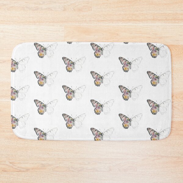 Item preview, Butterfly and flowers  designed and sold by uunaa.