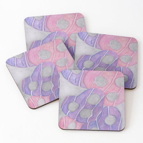 Item preview, Pink and purple pretzels  designed and sold by Artbysarah23.