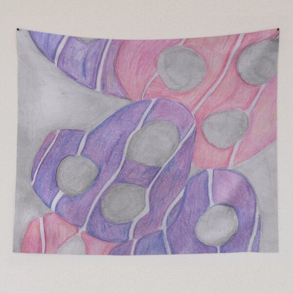 Item preview, Pink and purple pretzels  designed and sold by Artbysarah23.