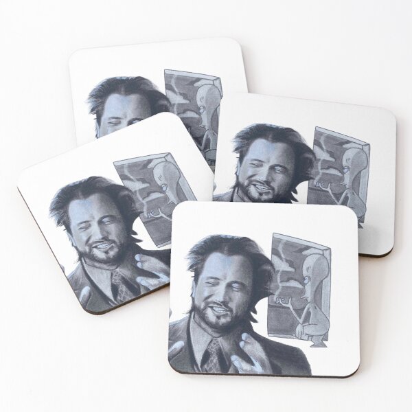 Item preview, Ancient Aliens Guy X Roger Smith designed and sold by PIPPIN’S PRINTS.
