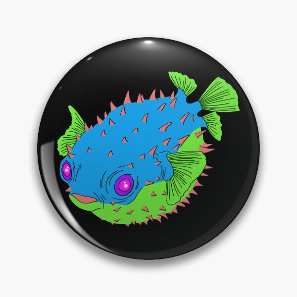Item preview, Neon Pufferfish designed and sold by Scythe37.