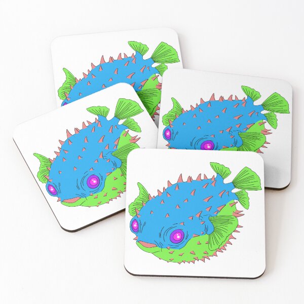 Item preview, Neon Pufferfish designed and sold by Scythe37.