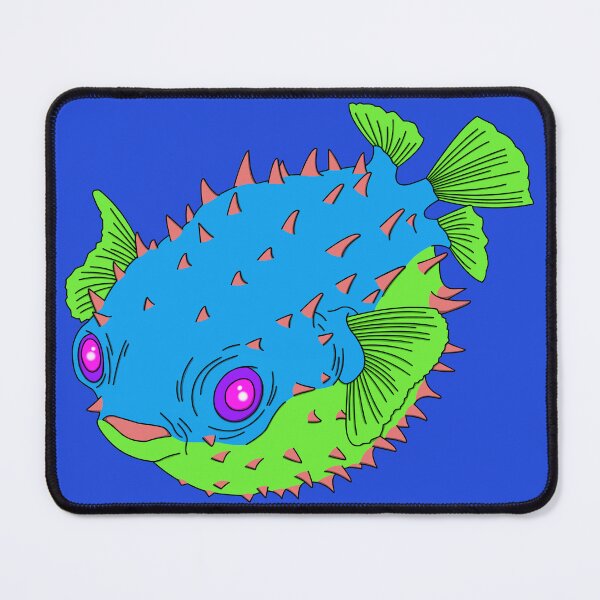 Item preview, Neon Pufferfish designed and sold by Scythe37.