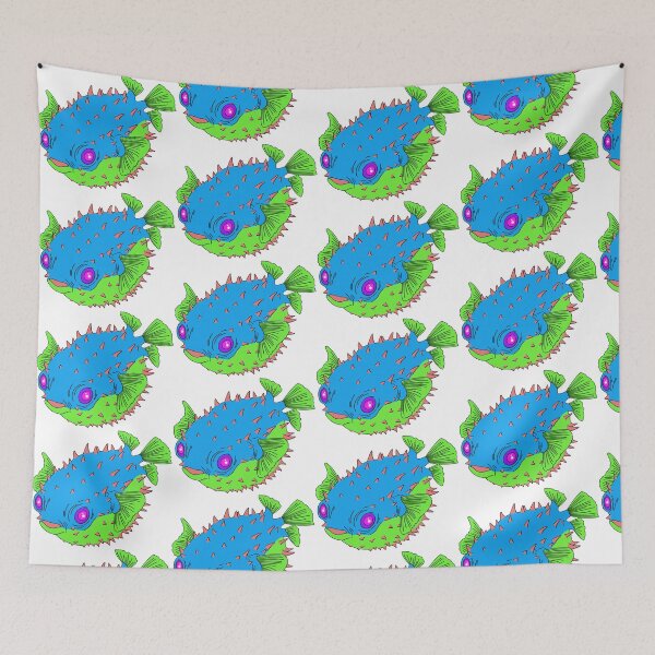 Item preview, Neon Pufferfish designed and sold by Scythe37.