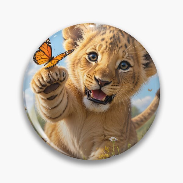 Item preview, the fighting lion designed and sold by EdicionesJML.