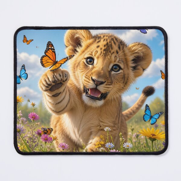 Item preview, the fighting lion designed and sold by EdicionesJML.