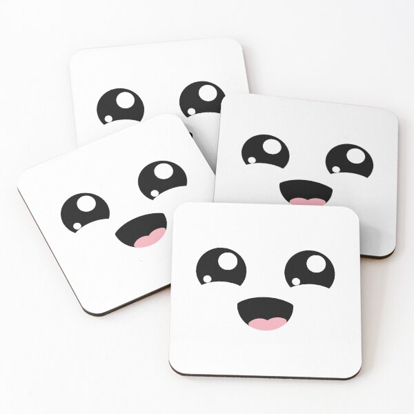 Item preview, Sweet kawaii smiling joyful face designed and sold by BlushyPrint.